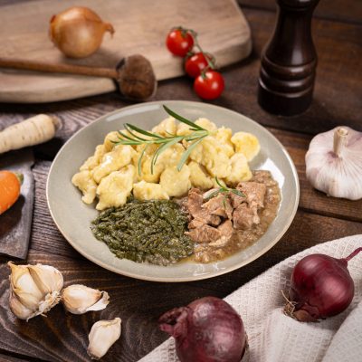 Bravcove maso ala bazant, spenat, knedlik_219