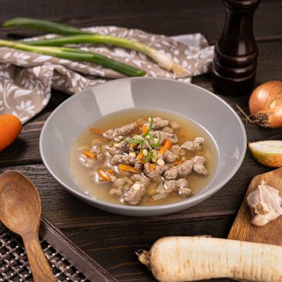 Hovadzia polievka s jatrovou ryzou_557