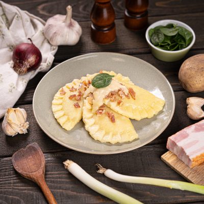 Tasticky so spenatom, mozzarellou a anglickou slaninou_206