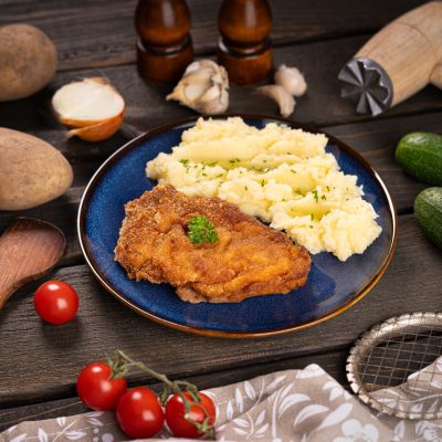 Vyprazany kuraci rezen, zemiakova kasa_214